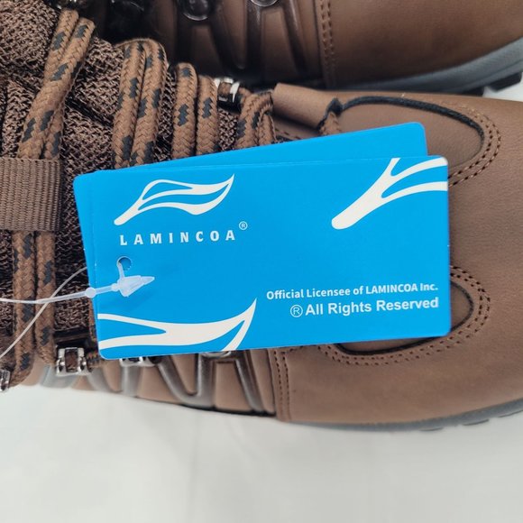 Lamincoa Winter Snow Hiking Boots For Women Fur-Lined (Size 6) Brown - Picture 12 of 13